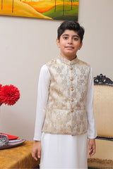 Real Image Kids Waist Coat Collection'2025-OKW-005 Smart Fit