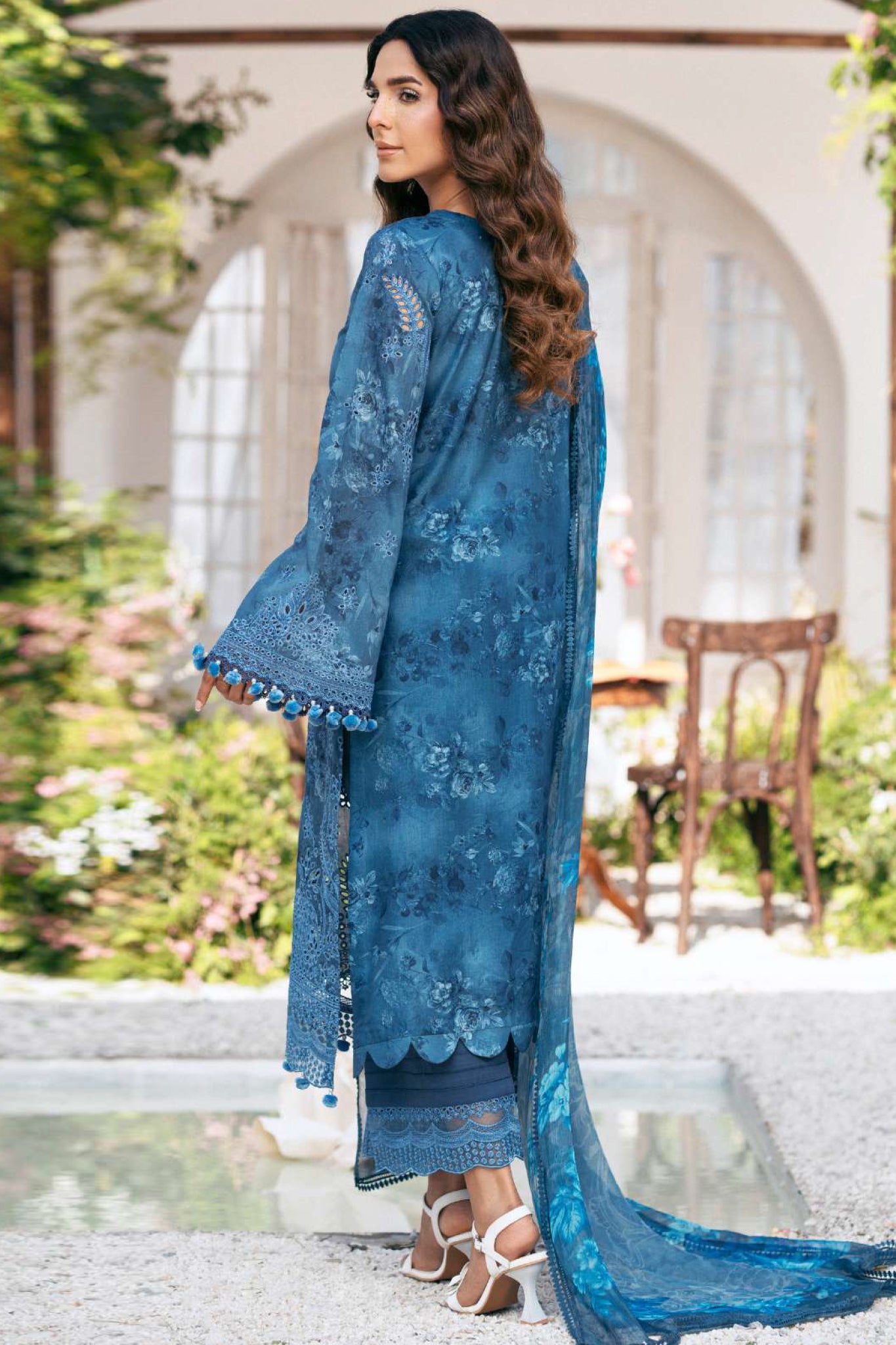 Amal By Motifz Unstitched 3 Piece Emb Lawn Eid Collection'2025-5434-Lilly