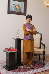 Real Image Kids Waist Coat Collection'2025-OKW-013 Smart Fit