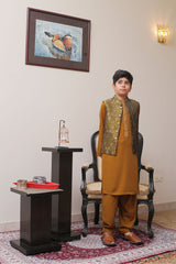 Real Image Kids Waist Coat Collection'2025-OKW-006 Smart Fit