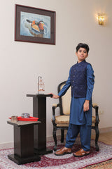 Real Image Kids Waist Coat Collection'2025-OKW-008 Smart Fit
