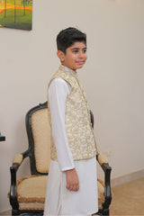 Real Image Kids Waist Coat Collection'2025-OKW-019 Smart Fit