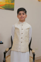Real Image Kids Waist Coat Collection'2025-OKW-016 Smart Fit