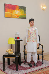 Real Image Kids Waist Coat Collection'2025-OKW-017 Smart Fit