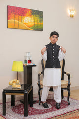 Real Image Kids Waist Coat Collection'2025-OKW-015 Smart Fit