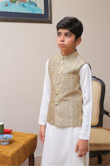 Real Image Kids Waist Coat Collection'2025-OKW-004 Smart Fit