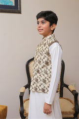 Real Image Kids Waist Coat Collection'2025-OKW-012 Smart Fit