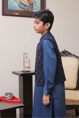 Real Image Kids Waist Coat Collection'2025-OKW-008 Smart Fit