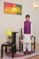 Real Image Kids Waist Coat Collection'2025-OKW-018 Smart Fit