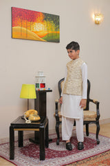 Real Image Kids Waist Coat Collection'2025-OKW-019 Smart Fit