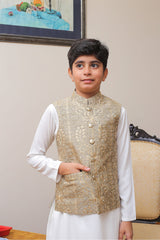 Real Image Kids Waist Coat Collection'2025-OKW-004 Smart Fit