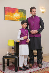 Real Image Kids Waist Coat Collection'2025-OKW-018 Smart Fit