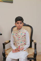 Real Image Kids Waist Coat Collection'2025-OKW-017 Smart Fit