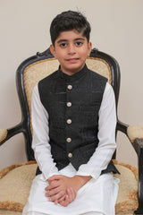 Real Image Kids Waist Coat Collection'2025-OKW-015 Smart Fit