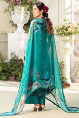 Amal By Motifz Unstitched 3 Piece Emb Lawn Eid Collection'2025-5432-Mari Gold