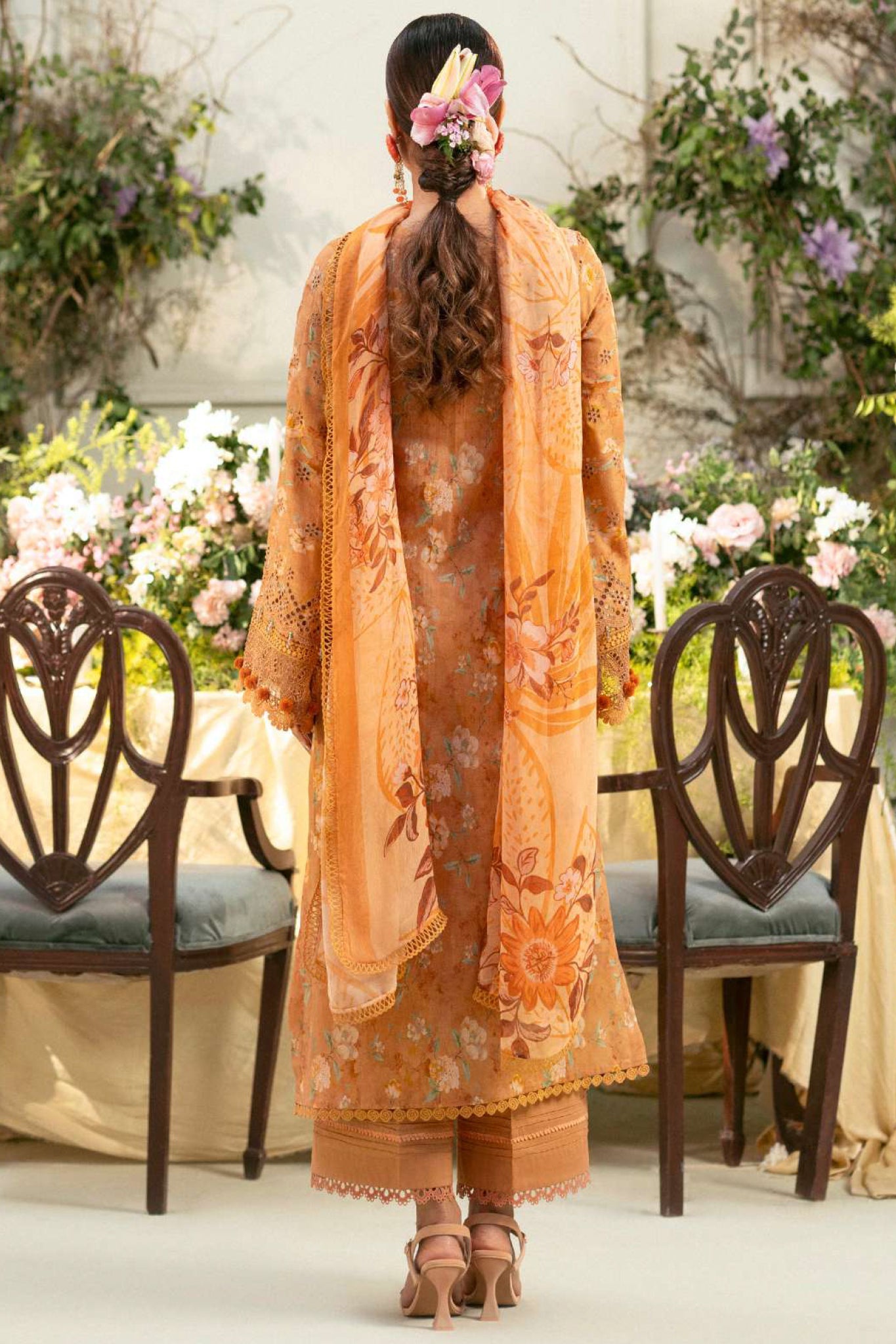 Amal By Motifz Unstitched 3 Piece Emb Lawn Eid Collection'2025-5431-Bluebill