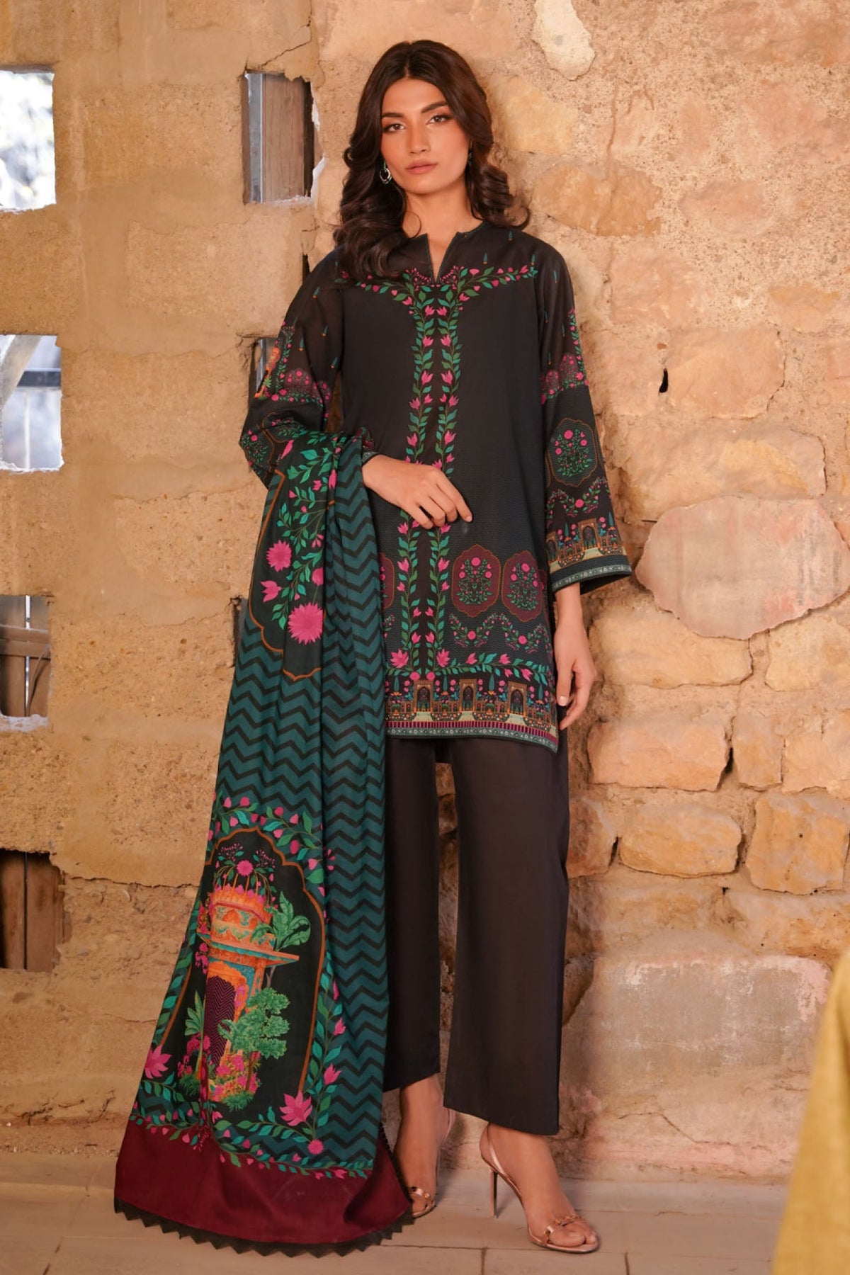 Selene By Sahar Unstitched 3 Piece Printed Lawn Vol-02 Collection'2025-CL-V2-S25-04