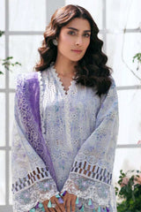 Amal By Motifz Unstitched 3 Piece Emb Lawn Eid Collection'2025-5424-Tulip