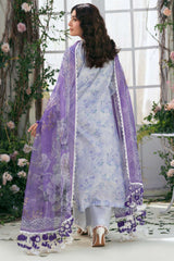 Amal By Motifz Unstitched 3 Piece Emb Lawn Eid Collection'2025-5424-Tulip