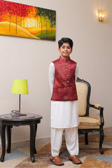 Real Image Kids Waist Coat Collection'2025-OKW-001 Smart Fit