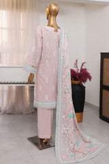 Hues Gold by Hz Stitched 3 Piece Festive Eid Edit Lawn Collection'2025-SSP-3P-018