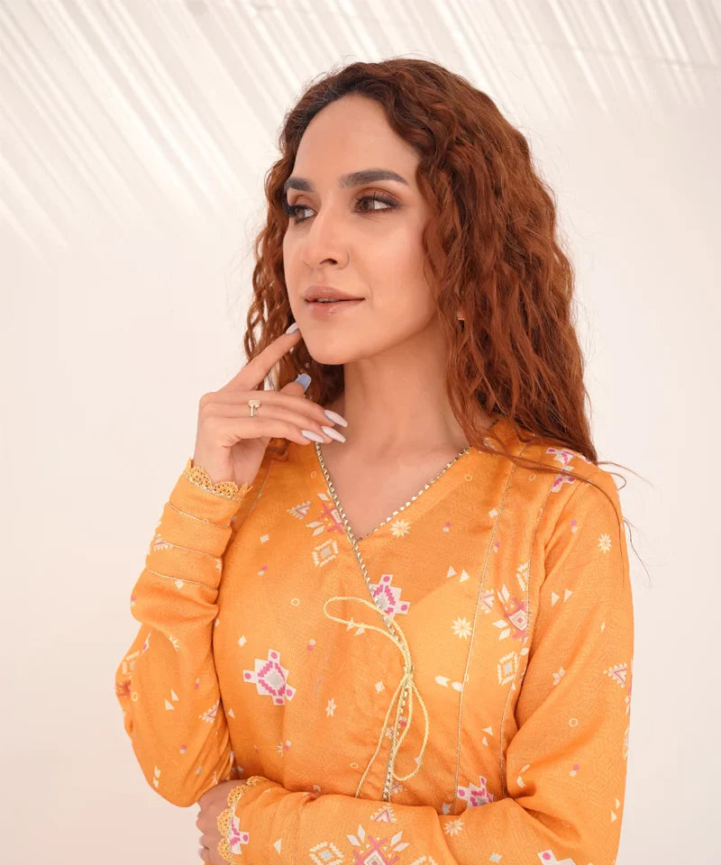 Dhaga Stitched 1 Piece Jacquard Frocks 2025-Jaipur
