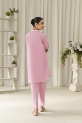 La Rosaa Stitched 2 Piece Emb Dobby Lawn Collection-Flora 2Pc