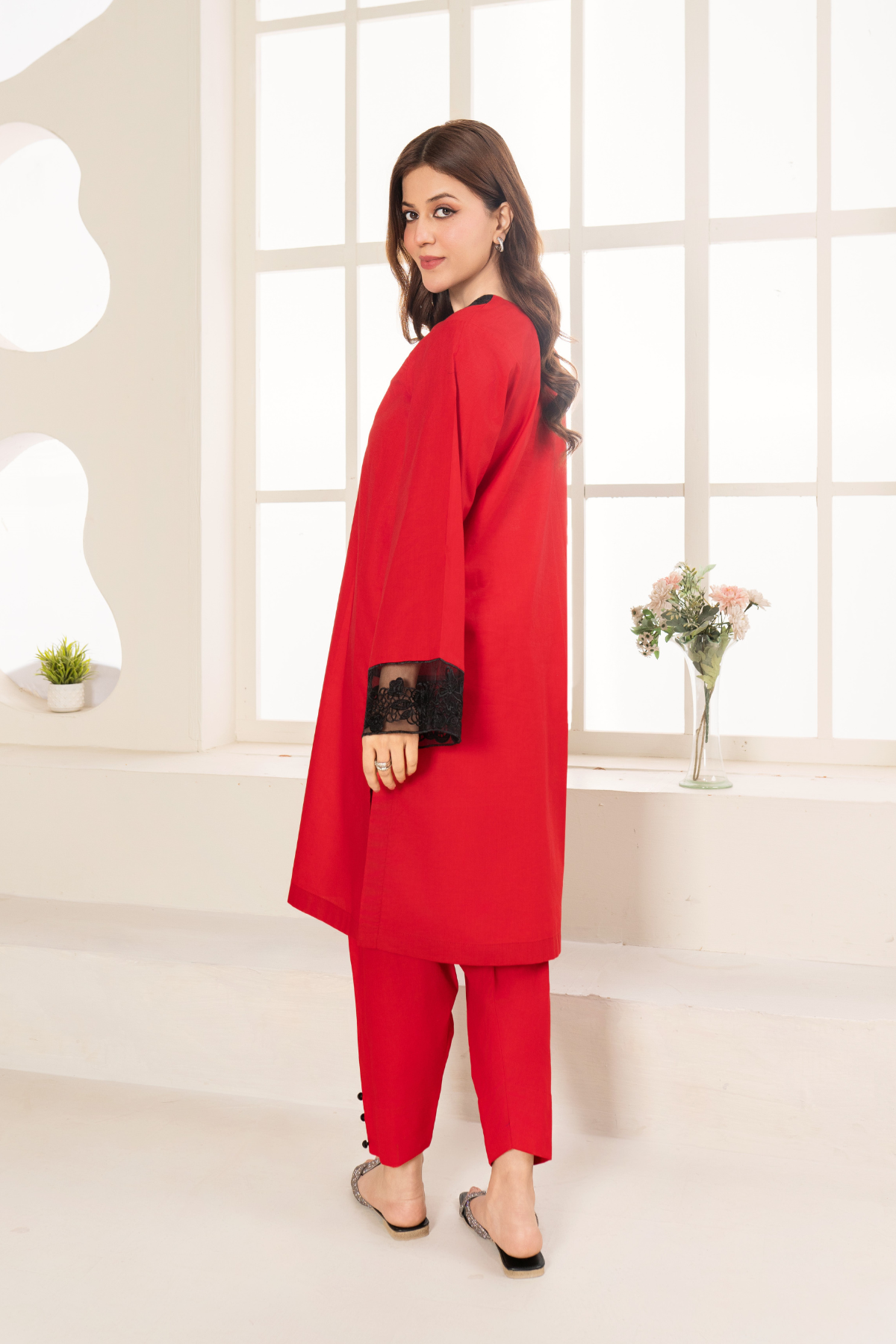 La Rosaa Stitched 2 Piece Summer Collection-Tulip 2Pc