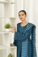 La Rosaa Stitched 3 Piece Emb Cotton Lawn Collection-Either- 3Pc