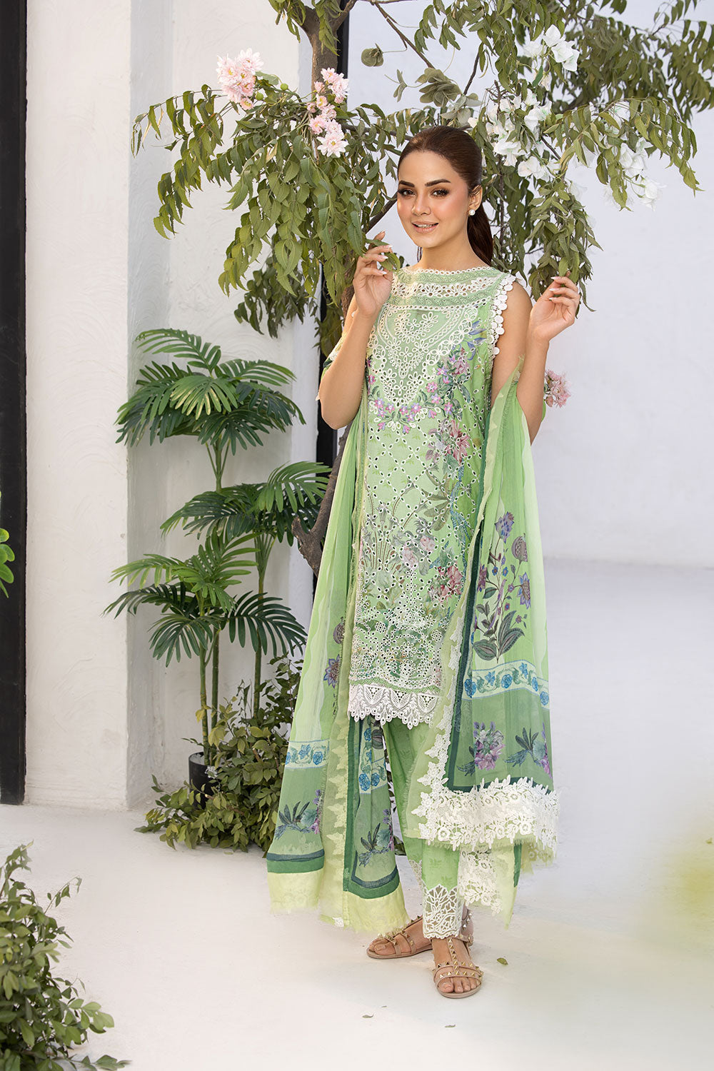 Vital by Sobia Nazir Unstitched 3 Piece Lawn Collection'2025-V-12-A