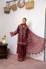 Vital by Sobia Nazir Unstitched 3 Piece Lawn Collection'2025-V-05-B