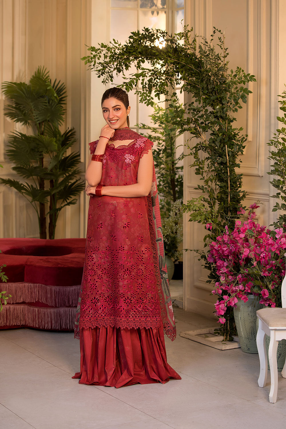 Vital by Sobia Nazir Unstitched 3 Piece Lawn Collection'2025-V-08-B