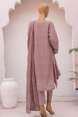 Valencia By HZ Unstitched 3 Piece Jacquard Lawn Collection'2024-VJ-02