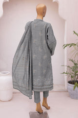 Valencia By HZ Unstitched 3 Piece Jacquard Lawn Collection'2024-VJ-04