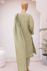 Valencia By HZ Unstitched 3 Piece Jacquard Lawn Collection'2024-VJ-05
