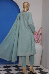 Valencia By HZ Unstitched 3 Piece Jacquard Lawn Collection'2024-VJ-10