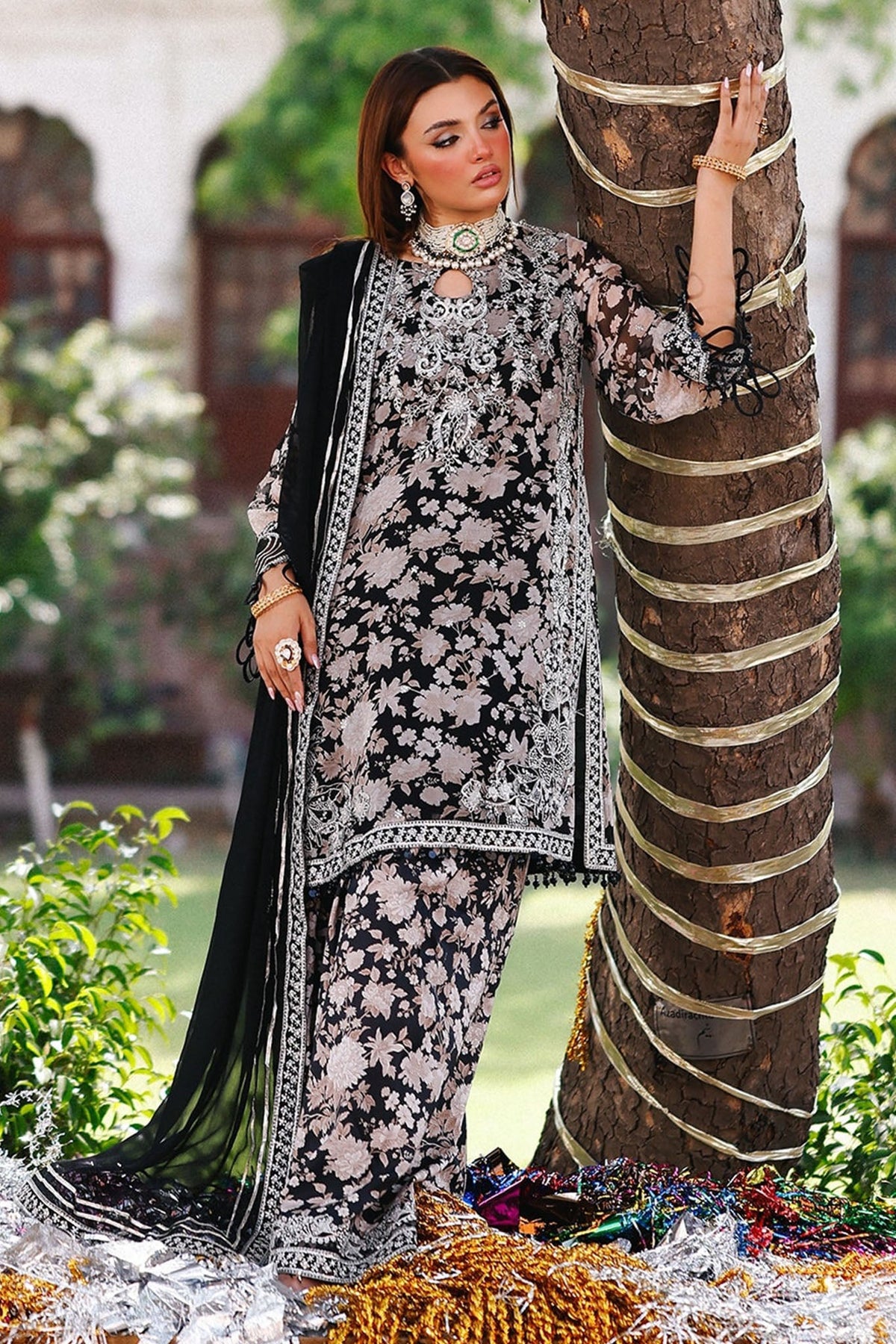 Vasal By Charizma Unstitched 3 Piece Luxury Chiffon Vol-03 Drop-02 Collection'2025-VSL25-15