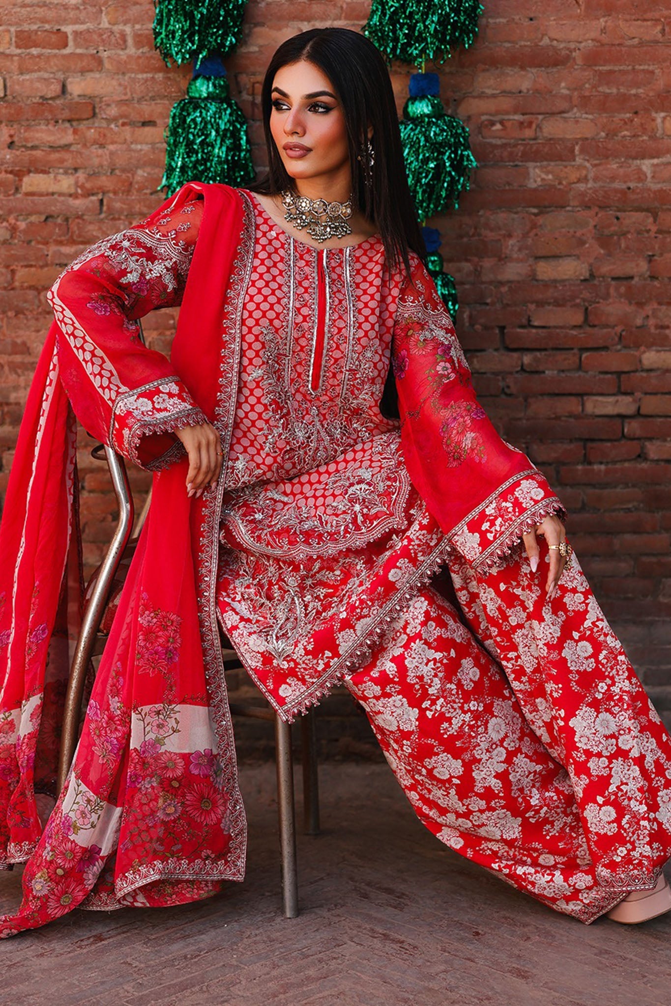 Vasal By Charizma Unstitched 3 Piece Luxury Chiffon Vol-03 Drop-02 Collection'2025-VSL25-16