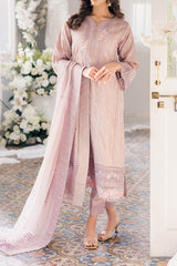 Eid Drop 2 By Azure Unstitched 3 Piece Ensembles Festive Jacquard Lawn Collection'2024-60-Vintage Mauve