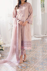 Eid Drop 2 By Azure Unstitched 3 Piece Ensembles Festive Jacquard Lawn Collection'2024-60-Vintage Mauve
