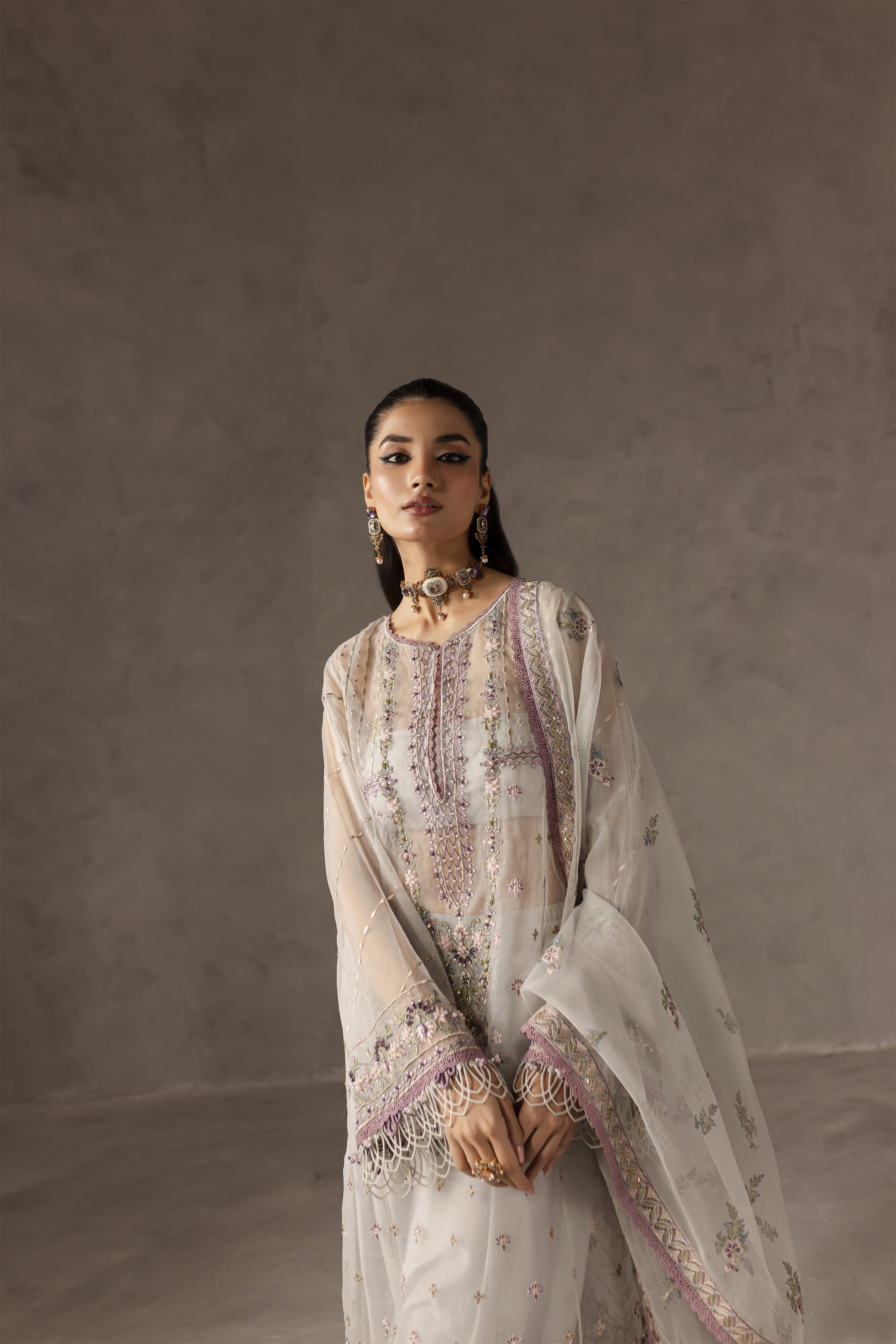 Eblouir By Imran Ramzan Unstitched 3 Piece Luxury Formals Collection'2025-Voile de Jasmin