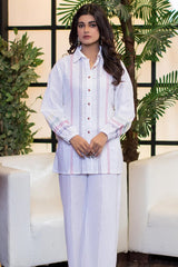 Urban Cut 1 Piece Embroidered Cotton Shirt