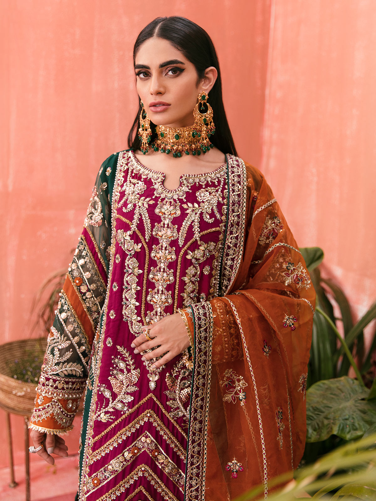Zaryaab By Gulaal Unstitched 3 Piece Wedding Formals Collection'2022-Serina GL-WS-22V1-23