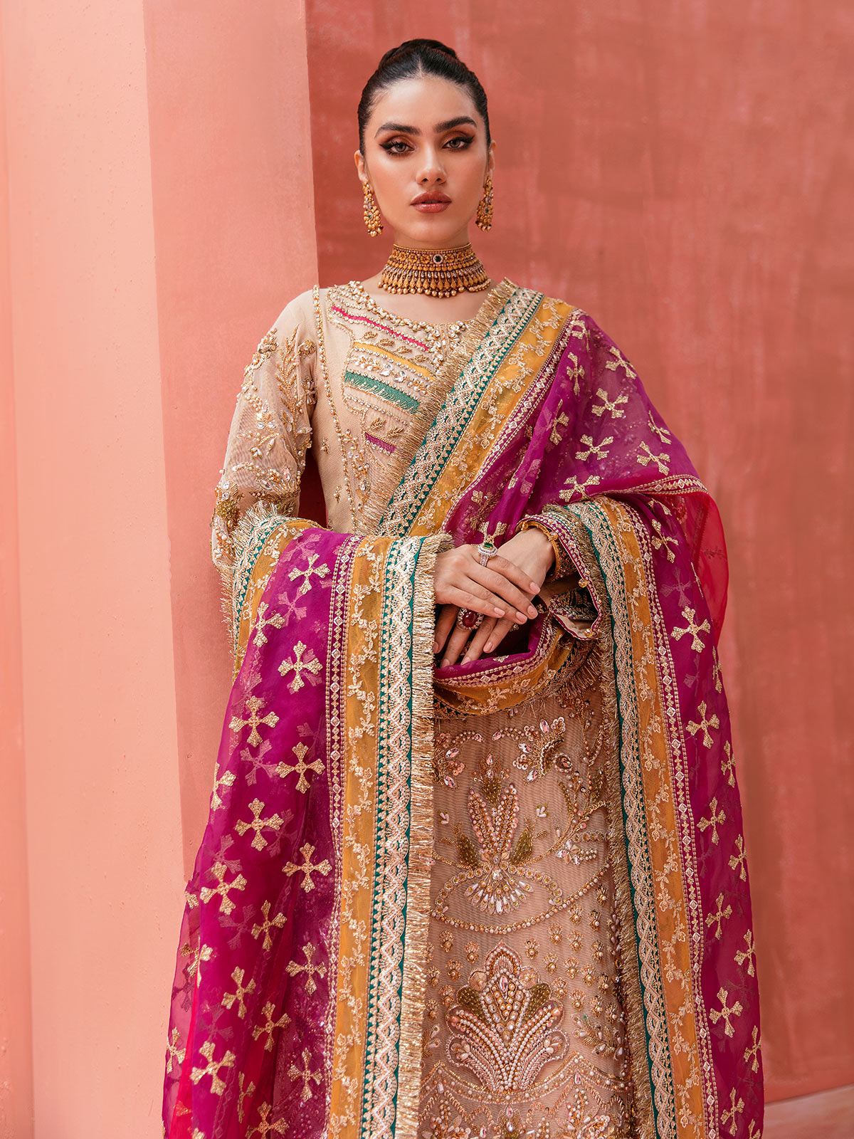 Zaryaab By Gulaal Unstitched 3 Piece Wedding Formals Collection'2022-Zohal GL-WS-22V1-26