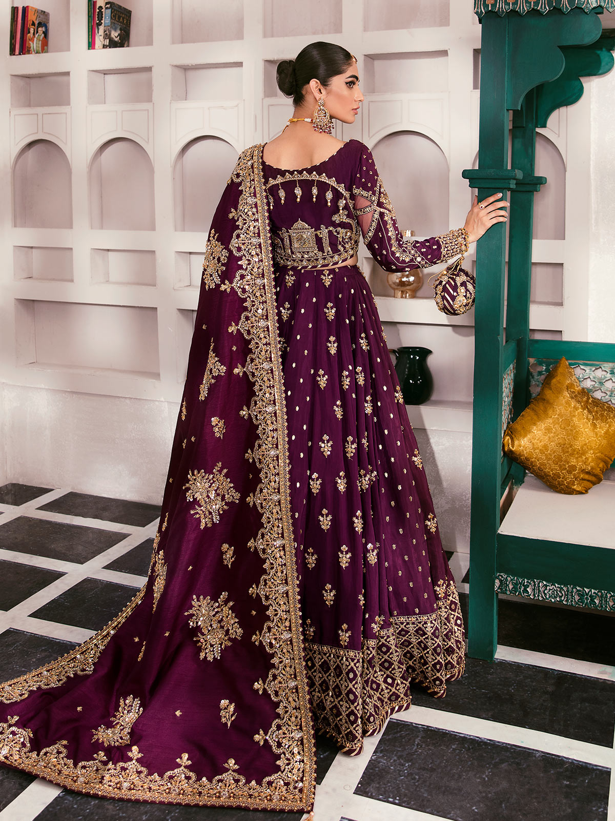 Aarzoo By Gulaal Bridal Shawl-Shazminah GL-WS-22V1-31 (Shawl)