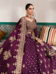 Zaryaab By Gulaal Unstitched 3 Piece Wedding Formals Collection'2022-Shazminah GL-WS-22V1-31 (Lehnga and Choli)