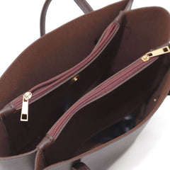CANVA BROWN - LEFTOVER - Bag X