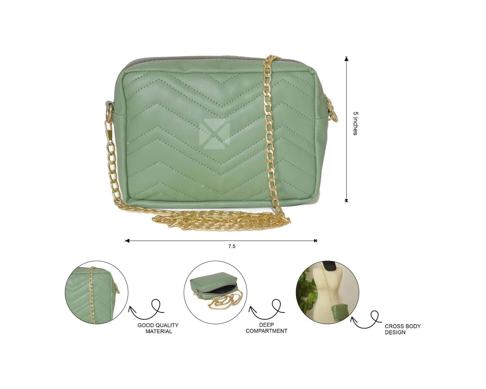 AURA GREEN - Bag X