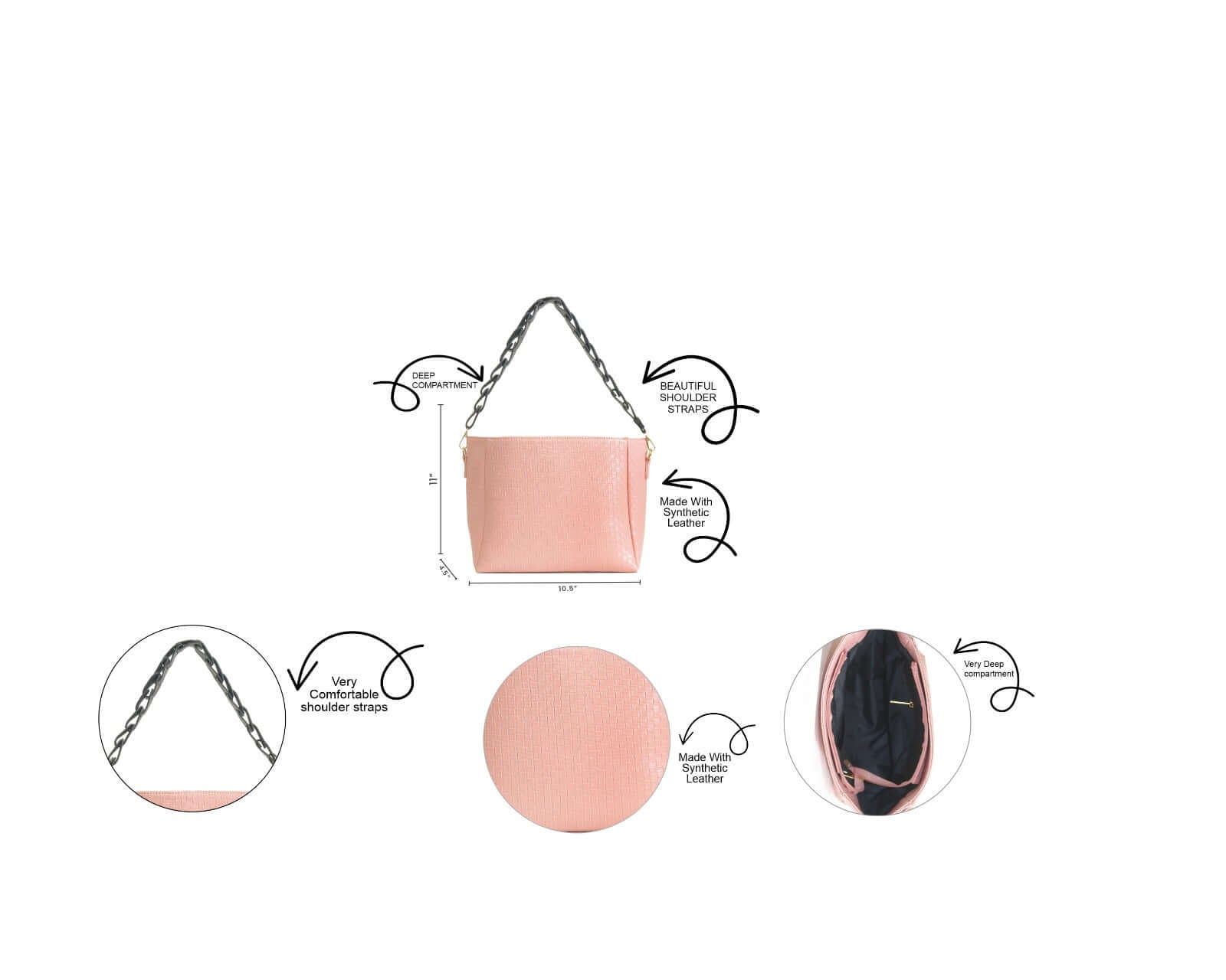 ZURICH PINK - Bag X