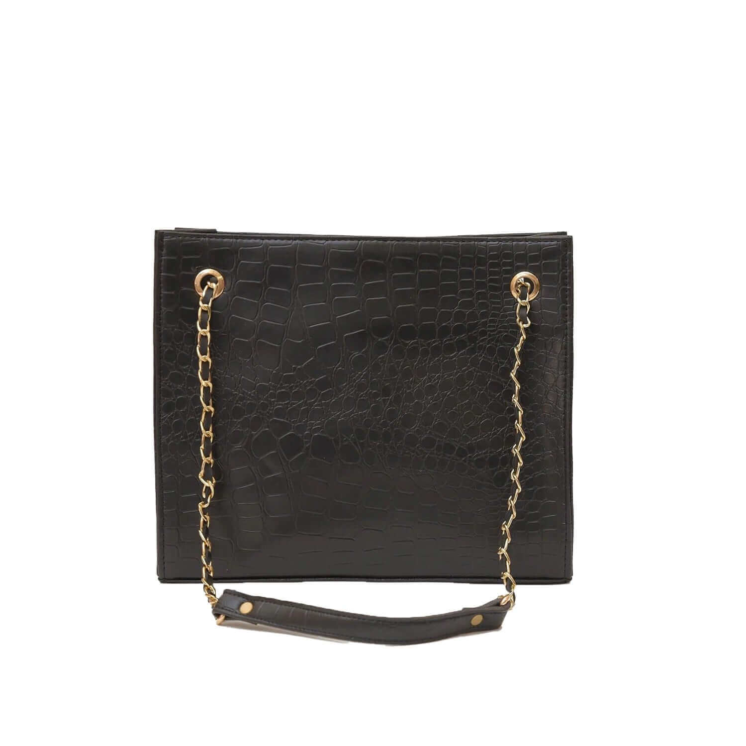CROCODILE TOTE BLACK - LEFTOVER - Bag X
